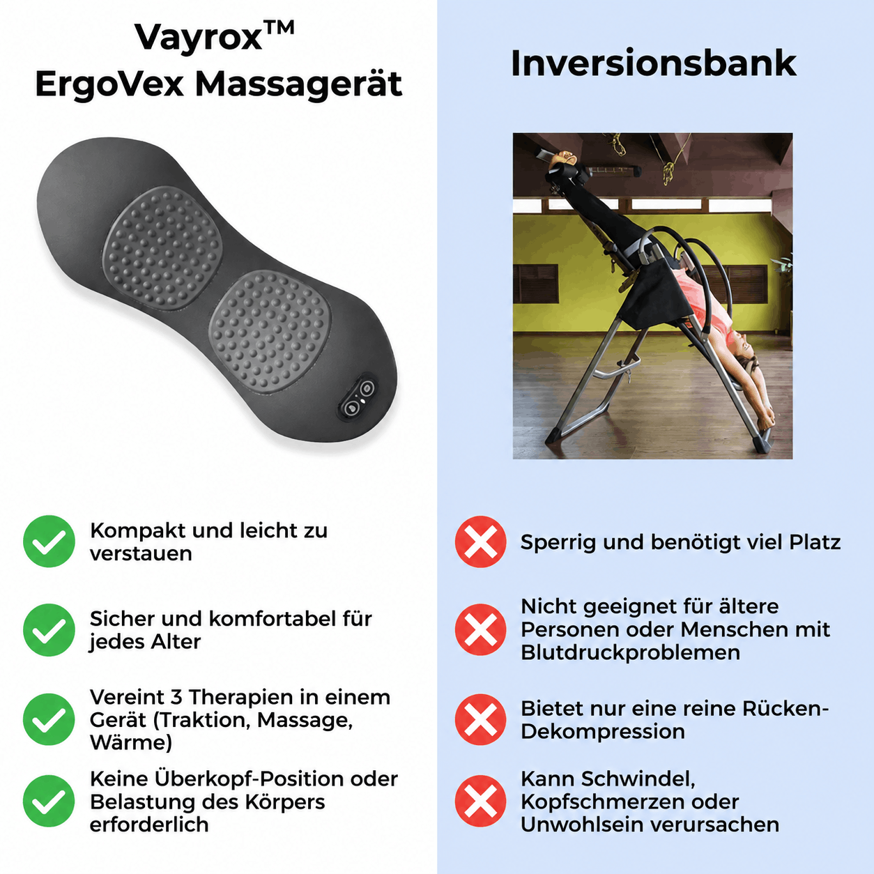 ErgoVex-3-Zonen Tiefenmassagegerät
