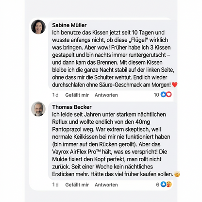 Airflex Pro™ | Reflux Kissen